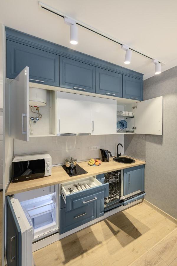 Modern New Cozy Apartment Kvartet Railway Station Kiev Extérieur photo