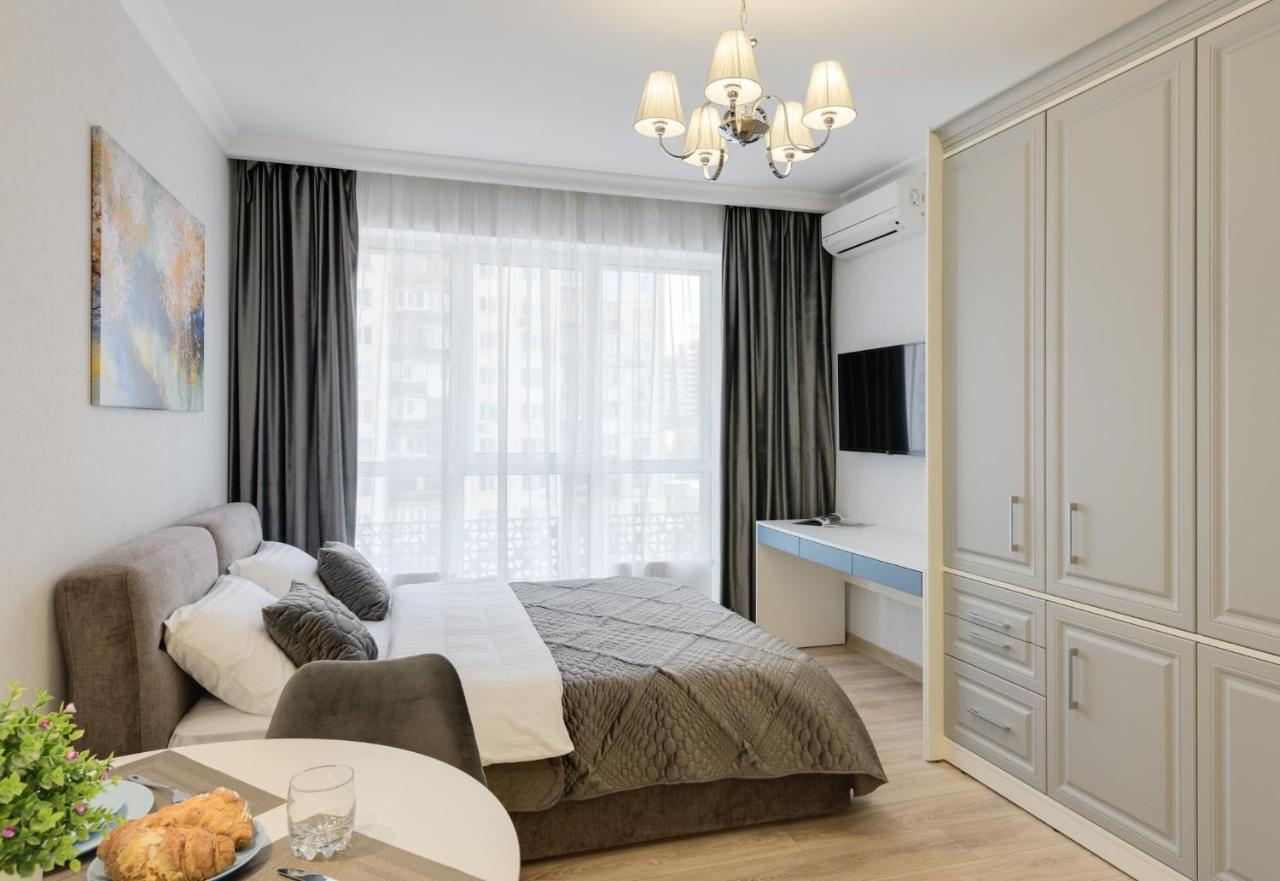 Modern New Cozy Apartment Kvartet Railway Station Kiev Extérieur photo