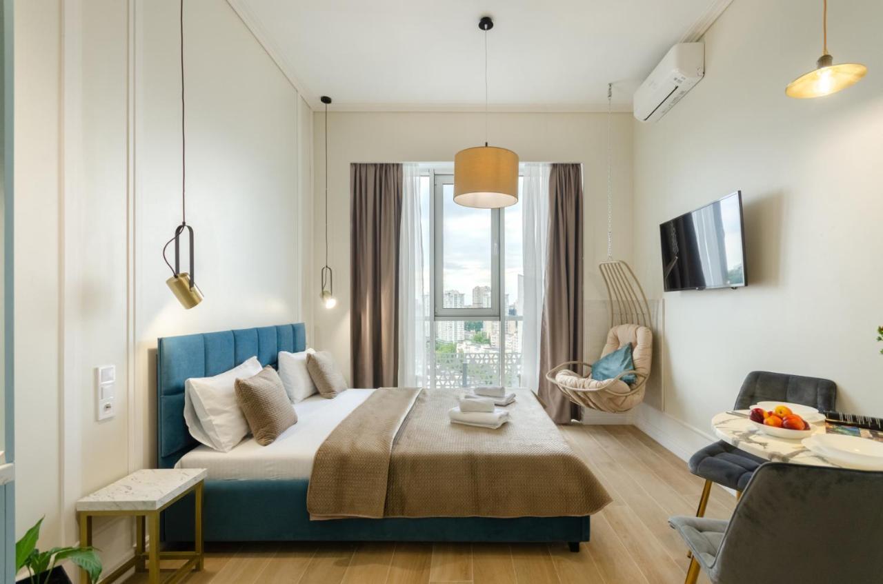 Modern New Cozy Apartment Kvartet Railway Station Kiev Extérieur photo