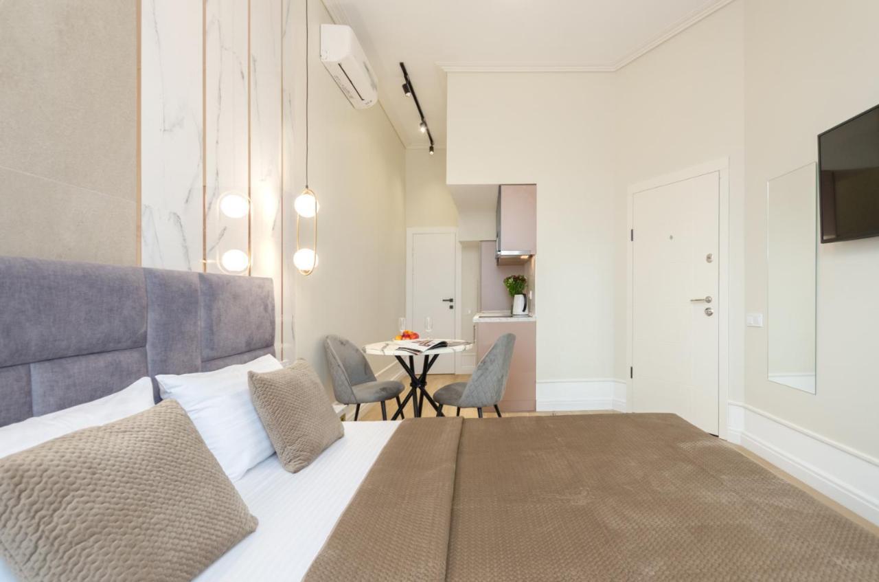 Modern New Cozy Apartment Kvartet Railway Station Kiev Extérieur photo