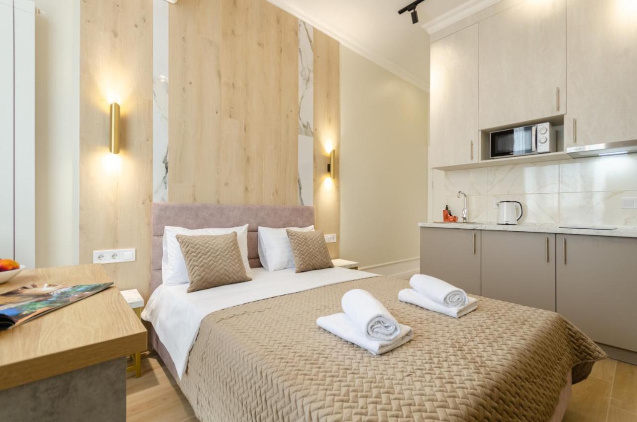 Modern New Cozy Apartment Kvartet Railway Station Kiev Extérieur photo
