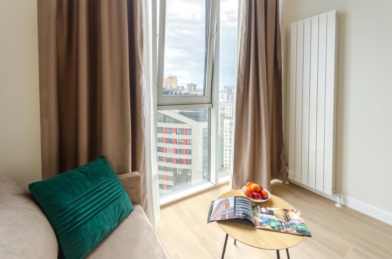 Modern New Cozy Apartment Kvartet Railway Station Kiev Extérieur photo