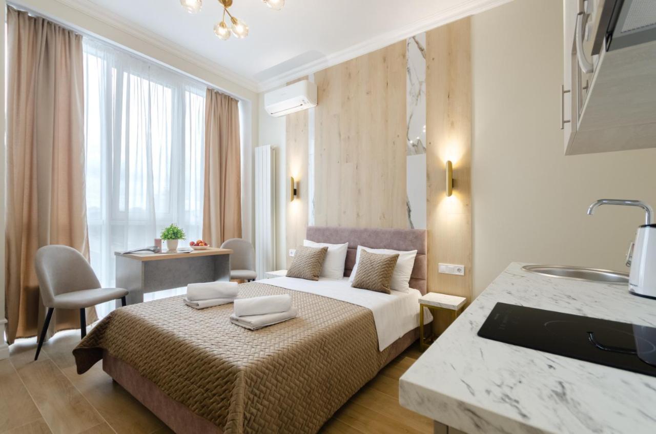 Modern New Cozy Apartment Kvartet Railway Station Kiev Extérieur photo