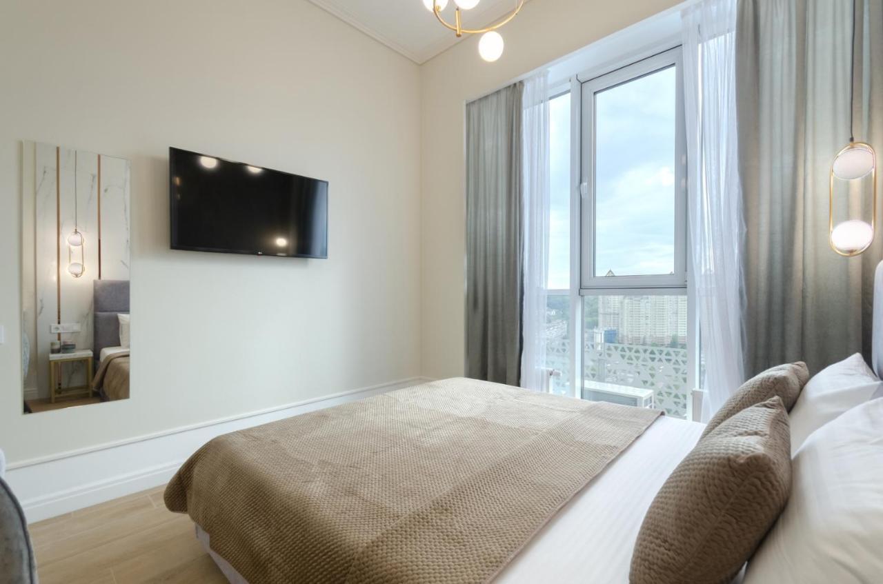 Modern New Cozy Apartment Kvartet Railway Station Kiev Extérieur photo