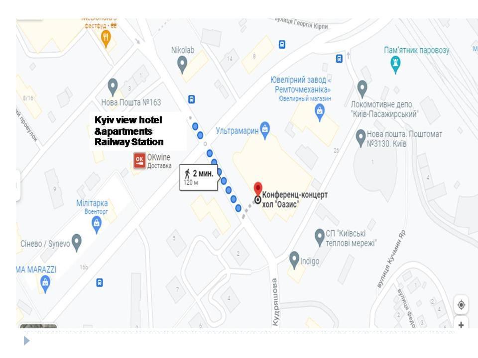 Modern New Cozy Apartment Kvartet Railway Station Kiev Extérieur photo
