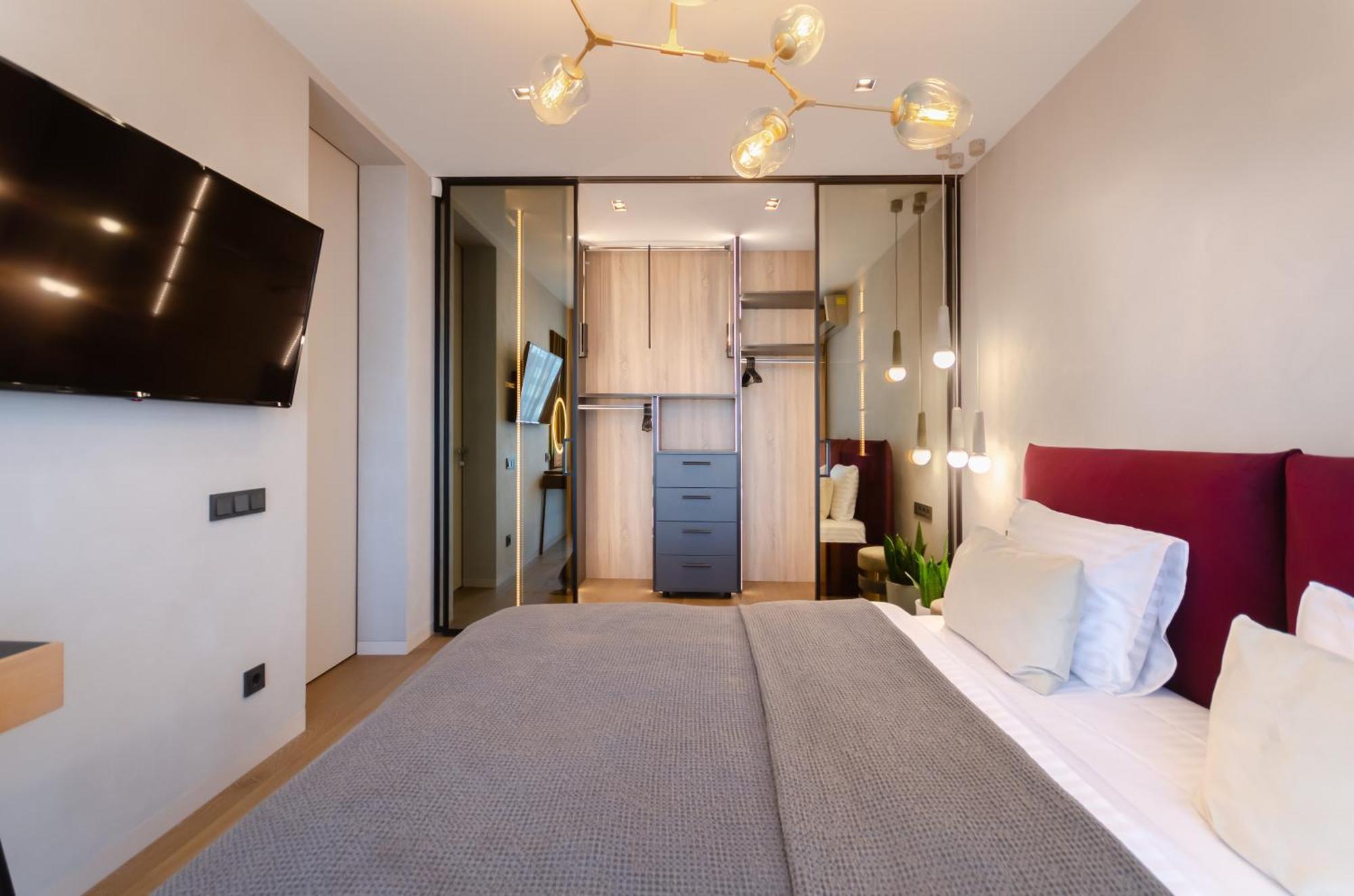 Modern New Cozy Apartment Kvartet Railway Station Kiev Extérieur photo